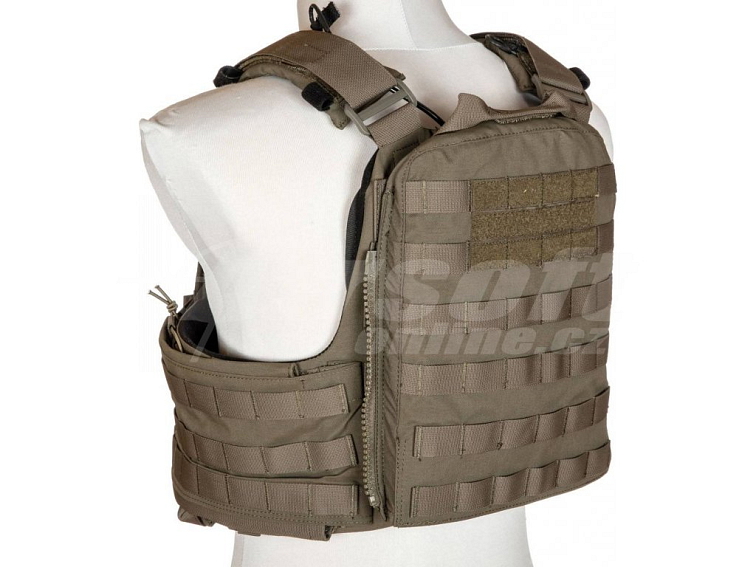 Těžká taktická vesta "Nosič plátů" Modon - olivová, Primal Gear
