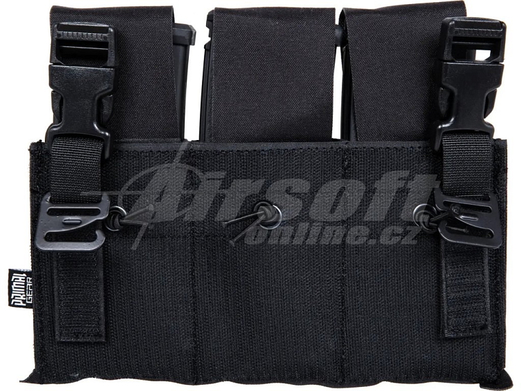 Multifunkční sumka LG3V2 na zásobníky 3x M4/AK - černá, Primal Gear