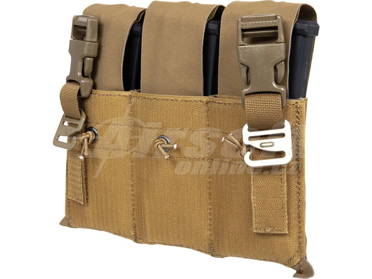 Multifunkční sumka LG3V2 na zásobníky 3x M4/AK - Coyote Brown, Primal Gear
