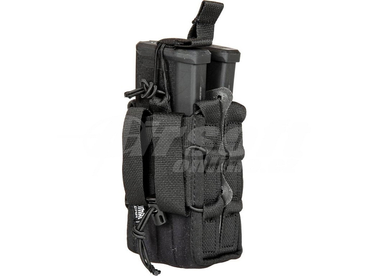 Dvojítá zásobníková sumka Corrie pro M4 na Molle - černá, Primal Gear