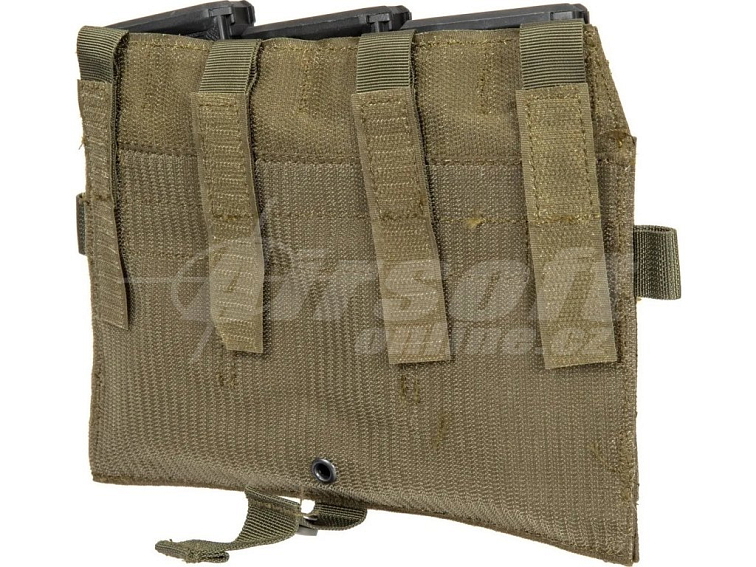 Trojitá zásobníková sumka pro vesty Rush 2.0 - olivové, Primal Gear