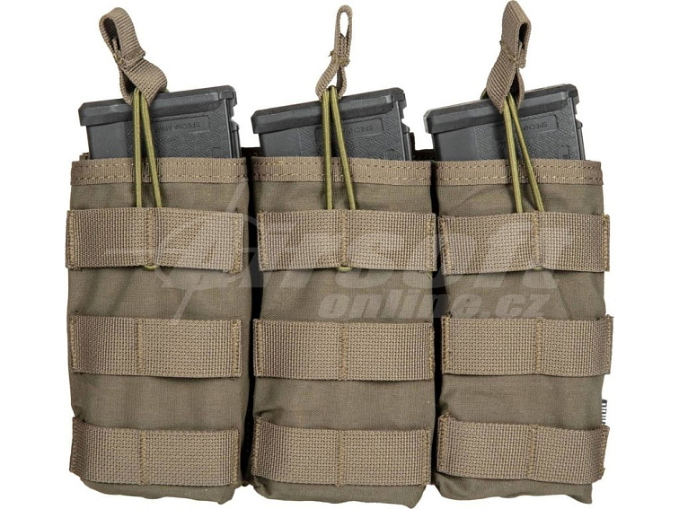 Trojitá zásobníková sumka Koga pro M4 na Molle - olivová, Primal Gear