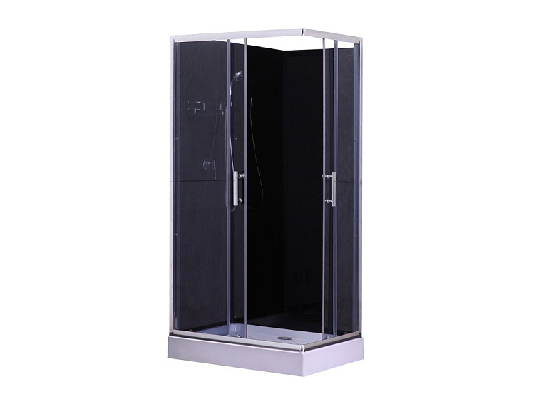 Sprchový box LIVIE black 100x70