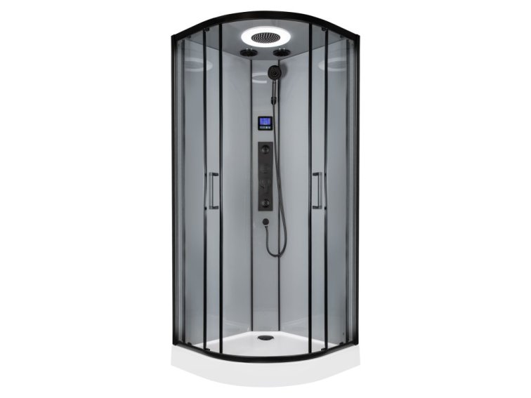 Sprchový box ORION black 90x90x223