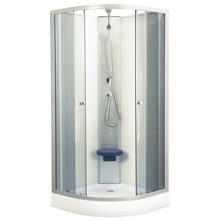 Sprchový box EVORA white 80x80 nebo 90x90