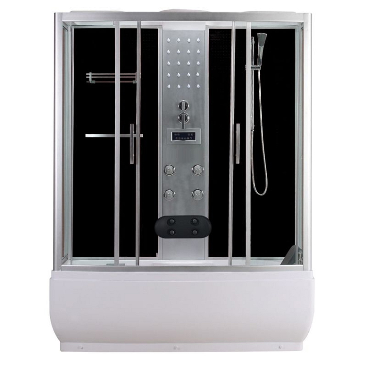 Sprchový a masážní box s vanou NEVADA 170x85x223 (PR170)