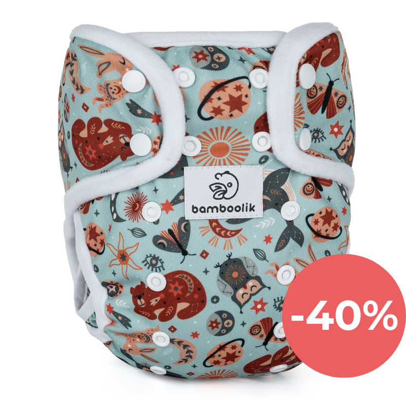 DUO | Kapsová plenka bez vlkládací pleny | Bamboolik