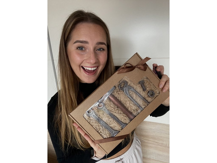 Čokoládové nářadí - sada nářadí s kladivem č. 2