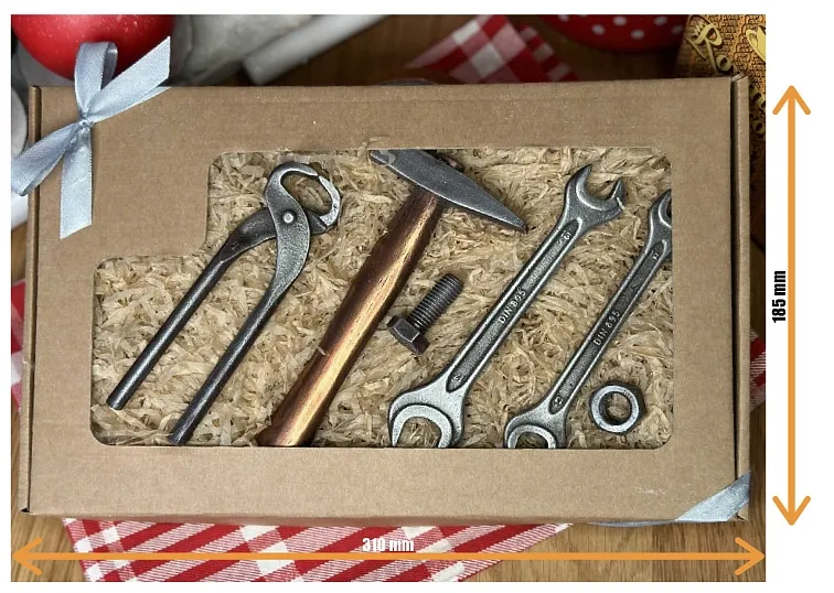 Čokoládové nářadí - sada nářadí s kladivem č. 2