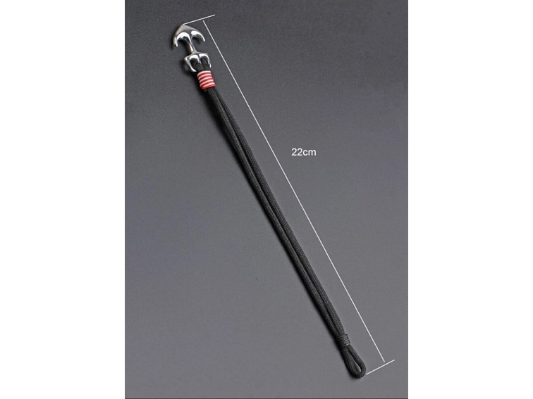 Náramek provázkový s KOTVOU nerez