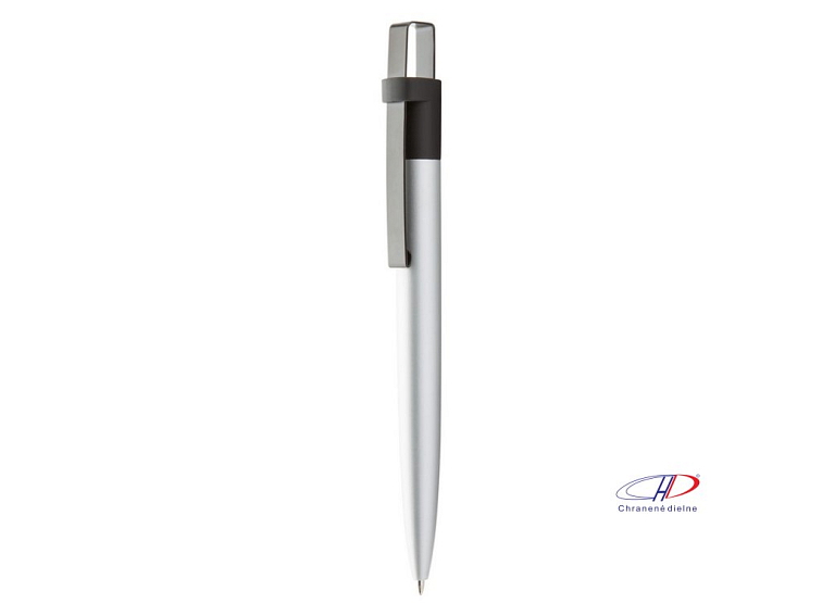 Guľôčkové pero, modrá náplň , Silver