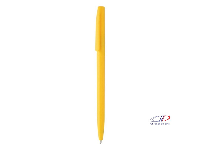 Guľôčkové pero, modrá náplň , Yellow