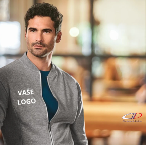 Dámska mikina bomber 454 s LOGOM