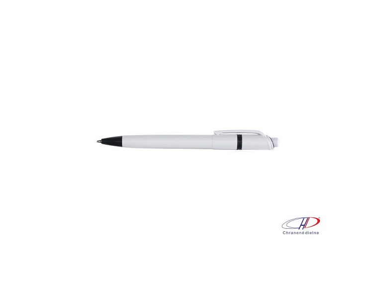 Guľôčkové pero Ducal (modrá náplň) , white