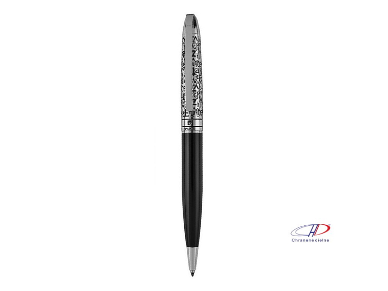 JACQUES guľôčkové pero , Black