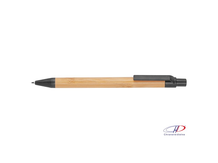Bambusové guľôčkové pero , Black