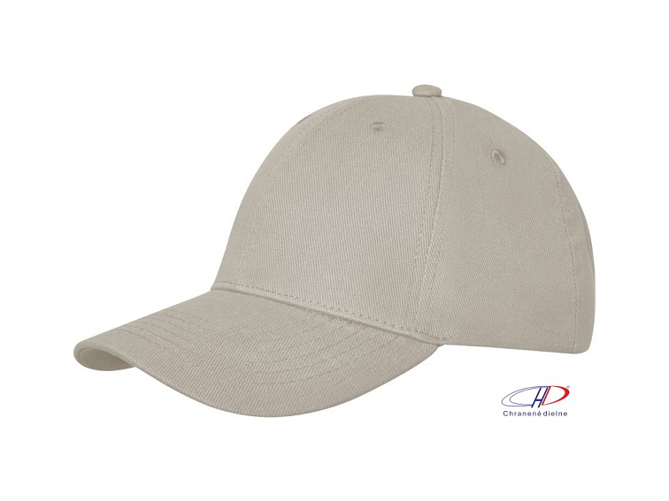 6-panelová šiltovka DAVIS , oatmeal