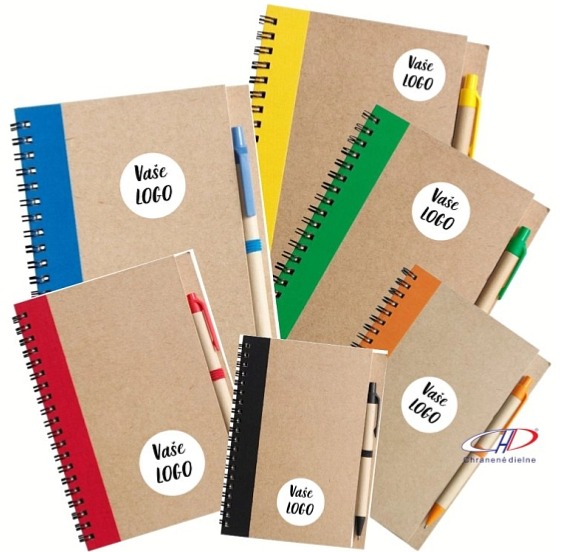 Zápisník A5 s perom a LOGOM