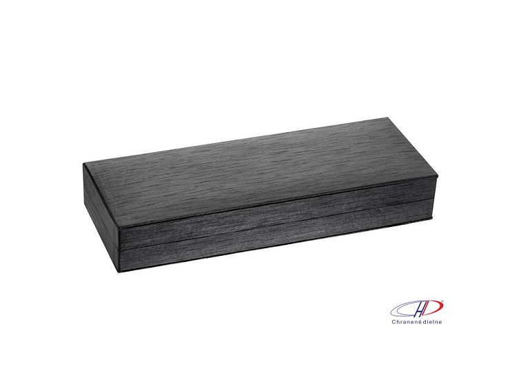 Guľôčkové pero, darčekovo balené (modrá náplň) , Black