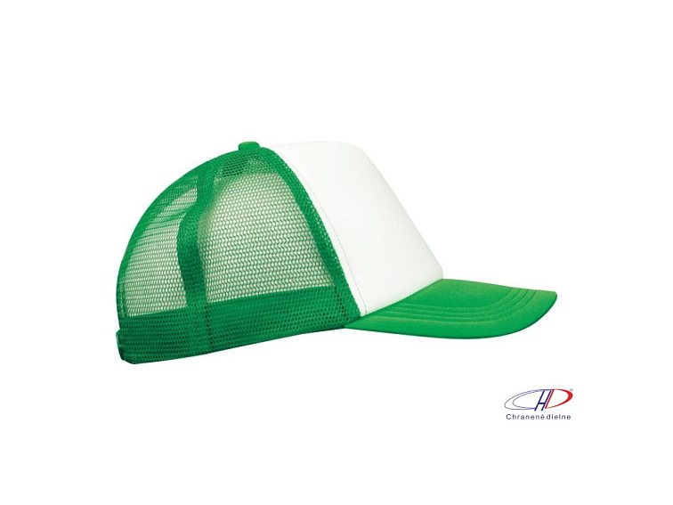 5-panelová trucker šiltovka , Green