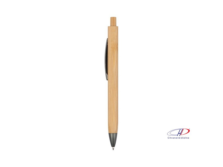 Bambusové guľôčkové pero , Beige