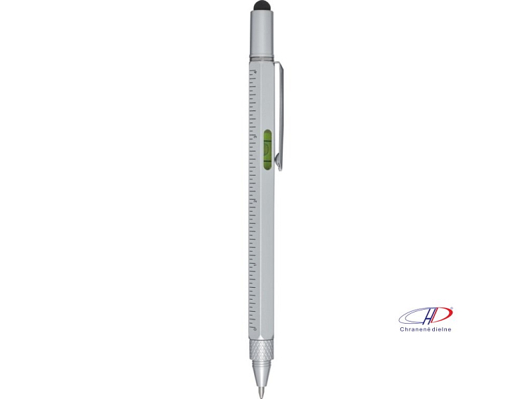 Multifunkčné pero z recyklovaného hliníka , Silver