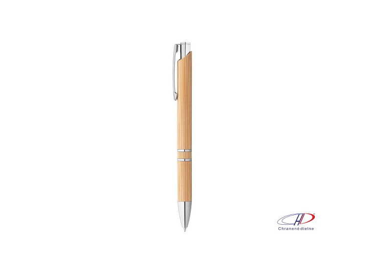 Bambusové guľôčkové pero , natural