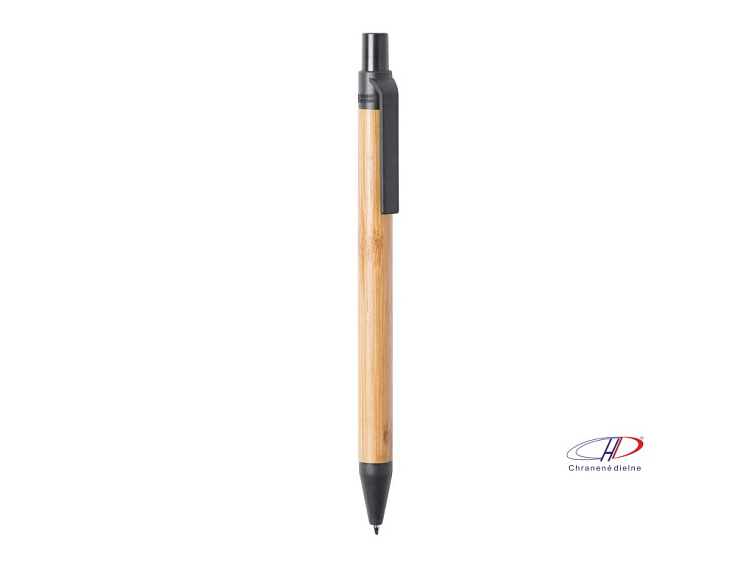 Bambusové guľôčkové pero , Black