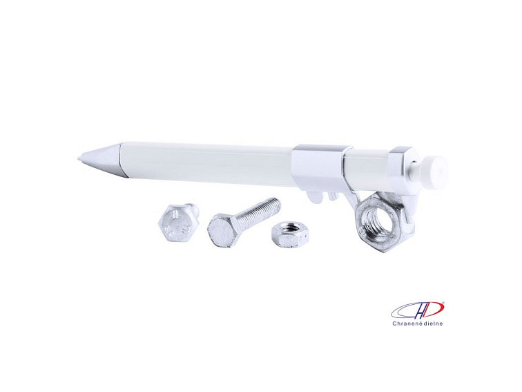 Guličkové pero , white