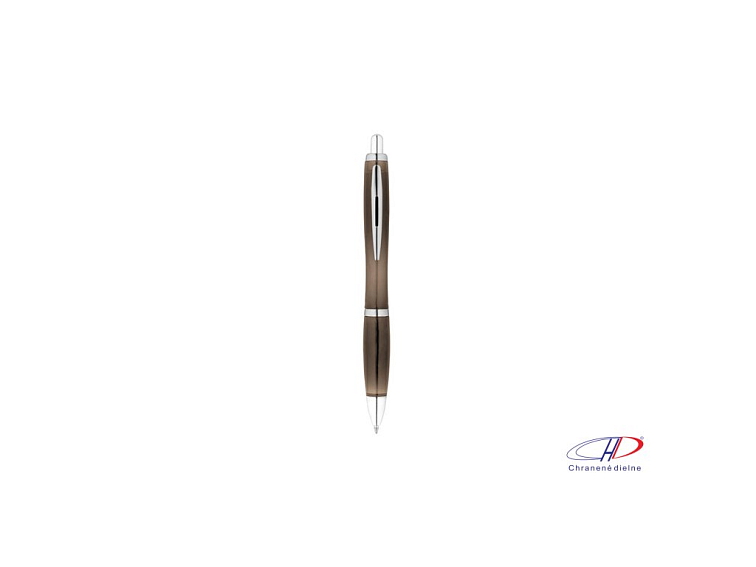 Guľôčkové pero RPET (modrá náplň) , Black