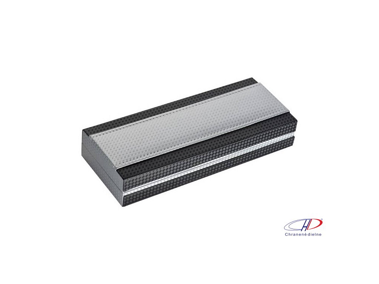 Guľôčkové pero, darčekovo balené (modrá náplň) , Grey