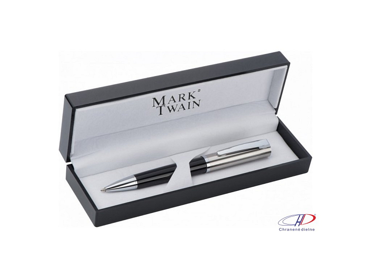 Guľôčkové pero, darčekovo balené , Black