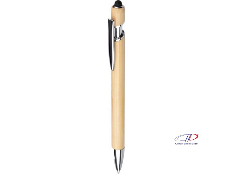 Bambusové pero so stylusom , Brown