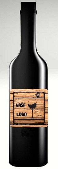 Víno s vlastnou etiketou s LOGOM