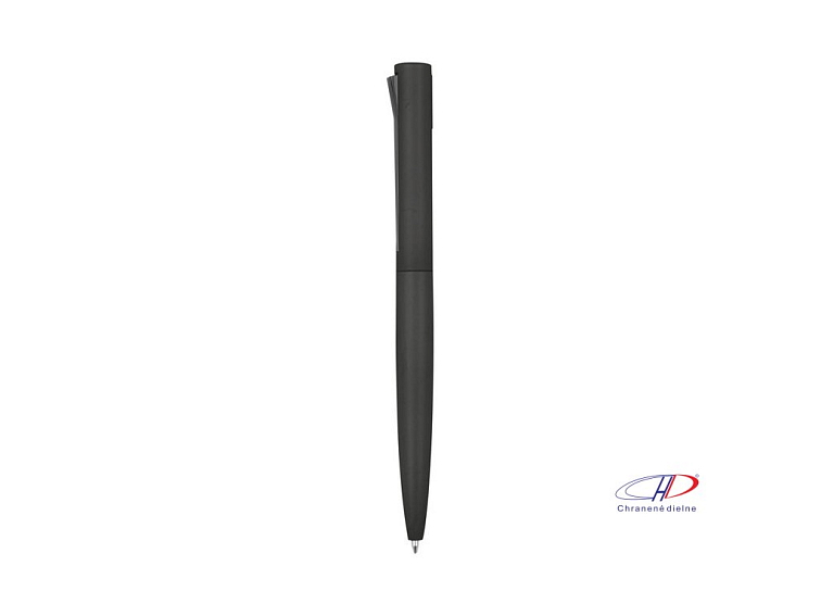 Gélové pero z recyklovaného hliníka , Black