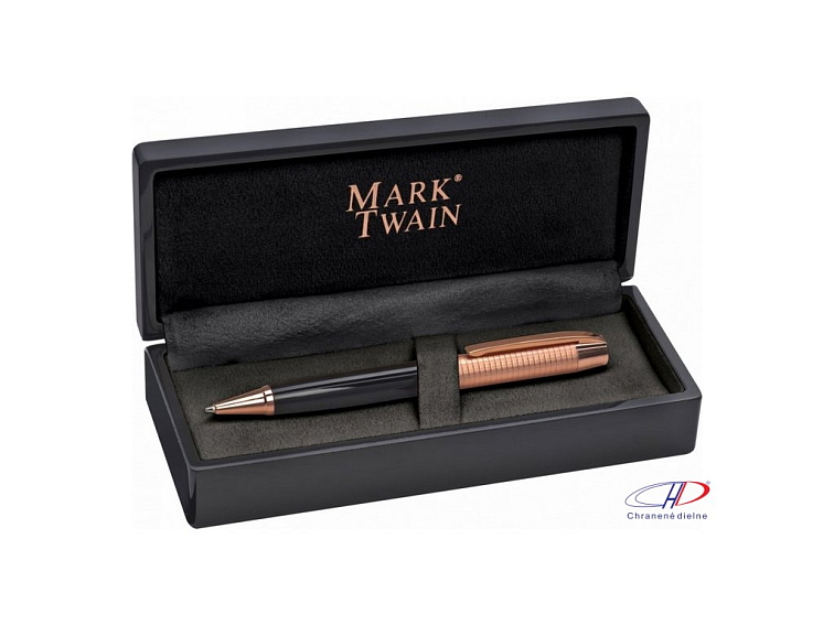 Guľôčkové pero, darčekovo balené , Black