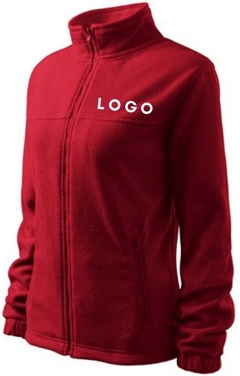 Bunda flisová dámska 504 s LOGOM