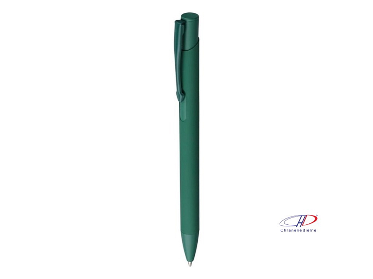 Recyklované hliníkové pero Gladys (modrá náplň) , Green