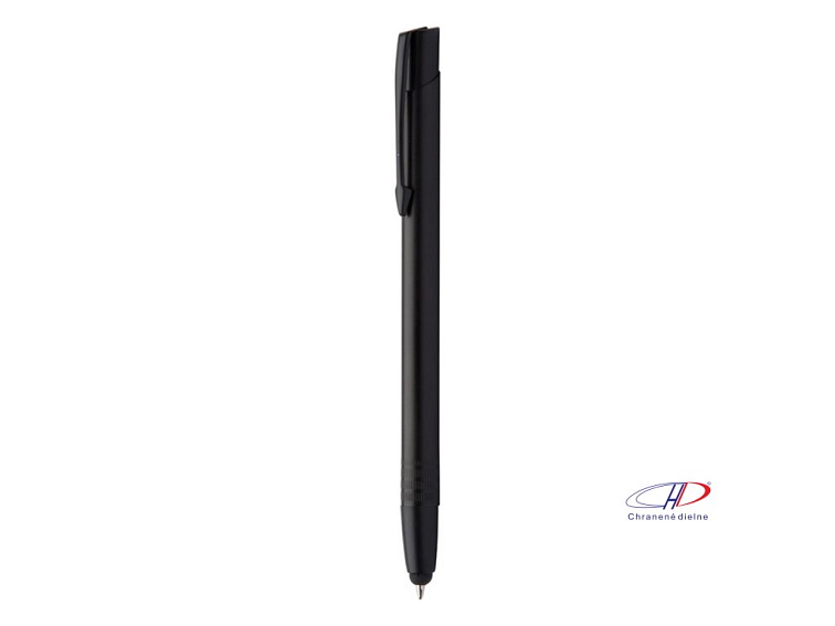 Dotykové guľôčkové pero, modrá náplň , Blue