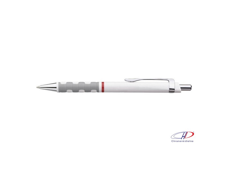 Plastové guľôčkové pero rOtring Tikky , white
