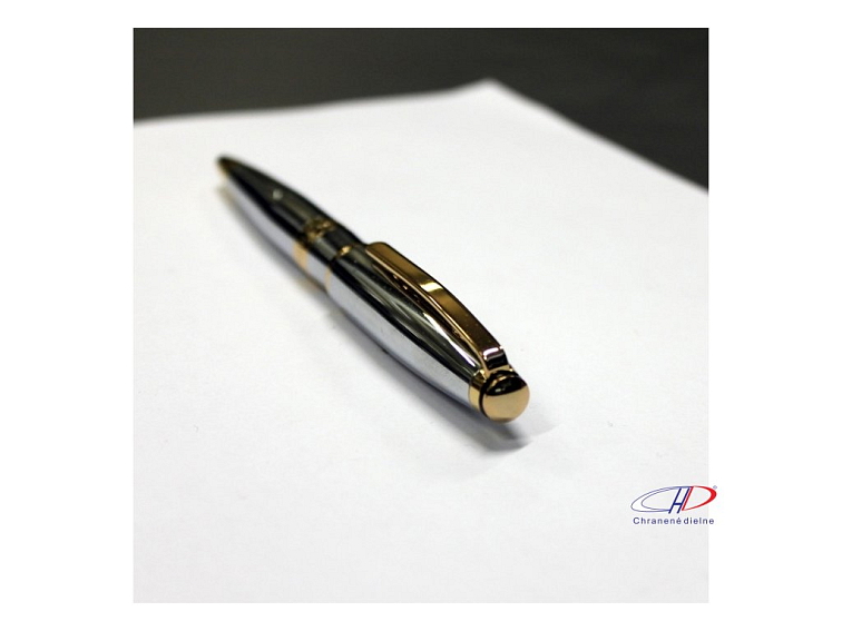 Guľôčkové pero Bicolore , Chrome