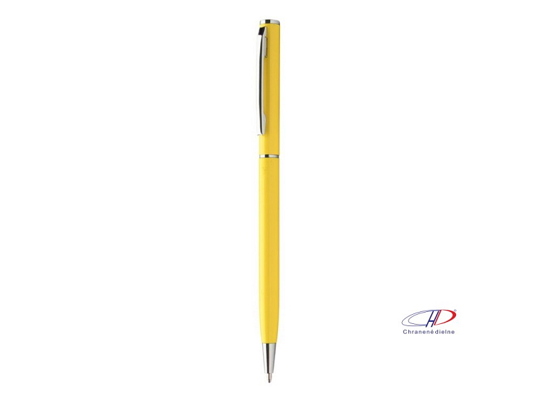 Guľôčkové pero, modrá náplň , white