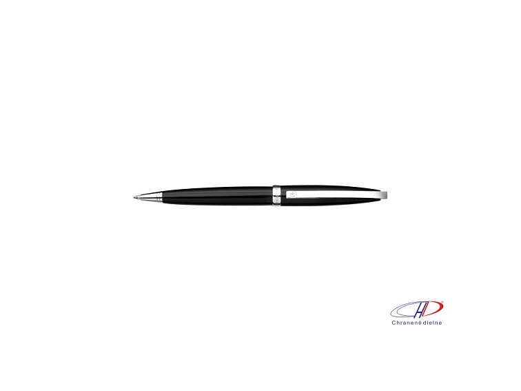 Guľôčkové pero, darčekovo balené (čierna náplň) , Black