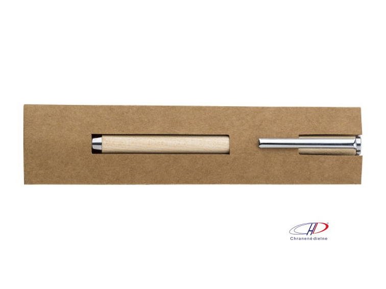 Drevené guľôčkové pero , Brown