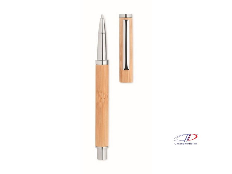 Bambusové pero s viečkom , wood