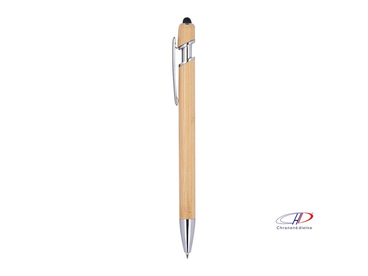 Bambusové pero so stylusom , Beige