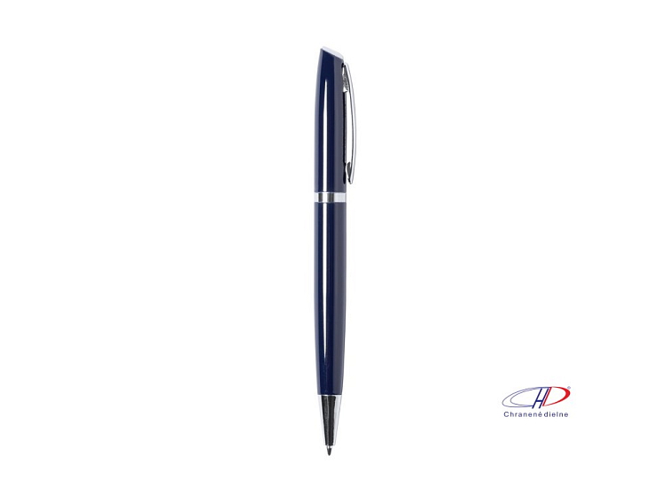 Guľôčkové pero z recyklovaného hliníka , Navy