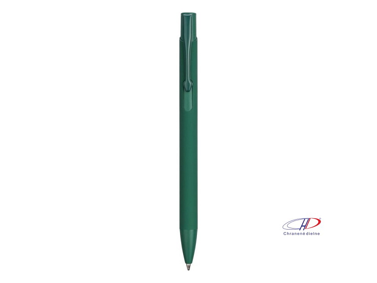 Recyklované hliníkové pero Gladys (modrá náplň) , Green