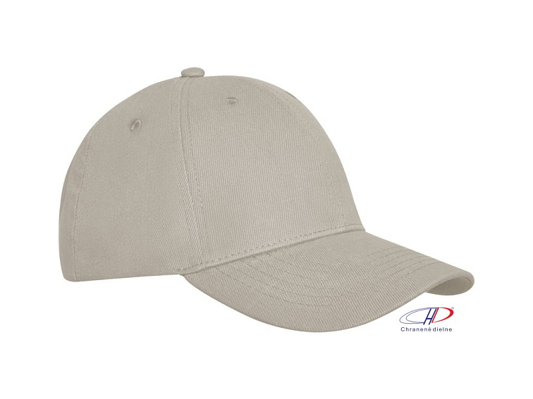 6-panelová šiltovka DAVIS , oatmeal
