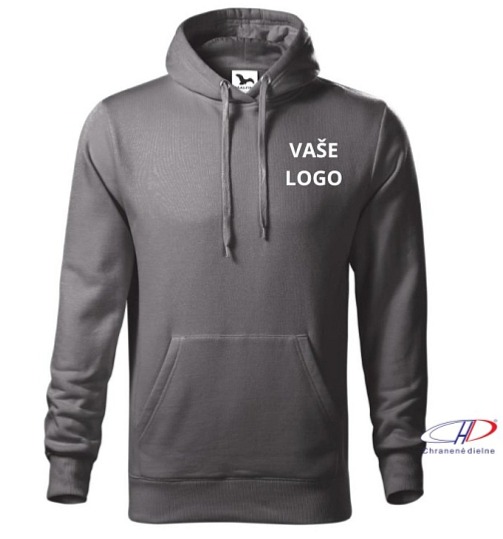 Mikina pánska s kapucou 413 s LOGOM